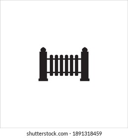 Fence Template vector icon illustration design 