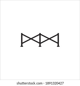 Fence Template vector icon illustration design 