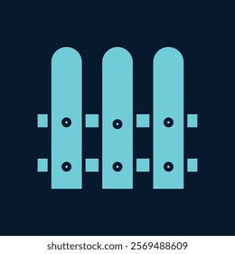 Fence trendy artwork magnificent abstract vector illustration colorful valuable design.eps