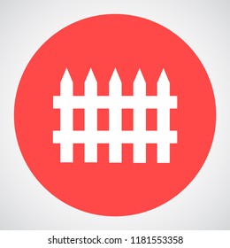 fence vector icon 10 eps