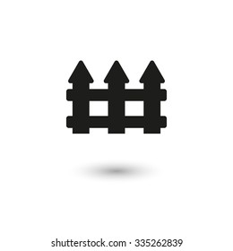 Fence -  vector icon