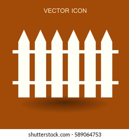 fence vector illustration