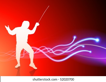 Fondo del resumen de la espuma de luz Iluminación Ilustración original