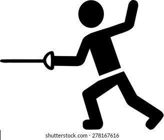 Fencer Pictogram