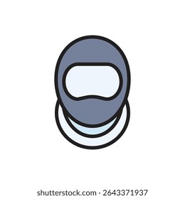 Ilustración vectorial de icono de potenciador de esgrima
