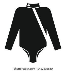 Fencing clothes icon. Simple illustration of fencing clothes vector icon for web design isolated on white background