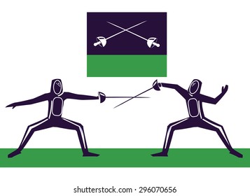 Fencing competition