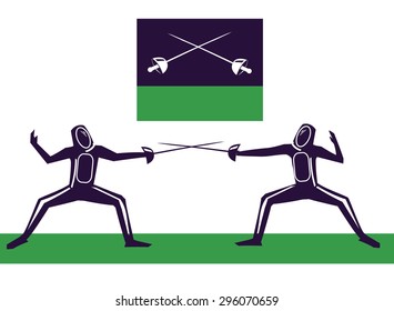 Fencing competition