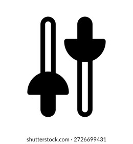 Illustration zum Entwurf eines Vektorsymbols mit Zäunen