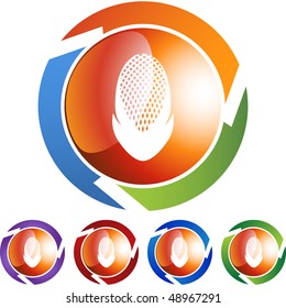 Fencing Mask web button isolated on a background.