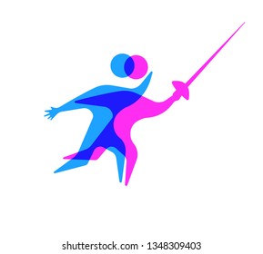 fencing movement overlay style icon