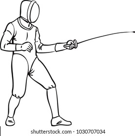 Fencing Player の画像 写真素材 ベクター画像 Shutterstock
