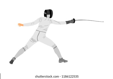 2,926 Fencing Poses Images, Stock Photos & Vectors 