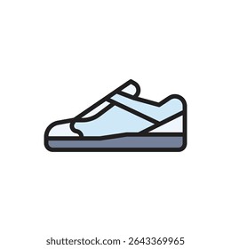 Fencing Shoe Icon Vector Illustration