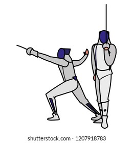 fencing sport design