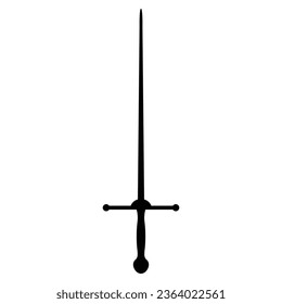 fencing sword icon vector illustration design