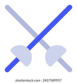 Fencing Sword icon for web, app, infographic, etc