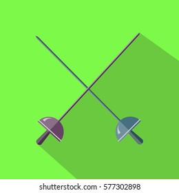 fencing swordplay sport green