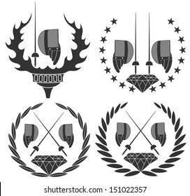 fencing vector Illustration