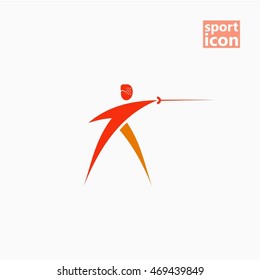 Fencing. Vector illustration