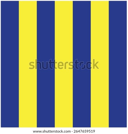 Fenerbahce football club colors. Yellow and blue horizontal stripes flag background.