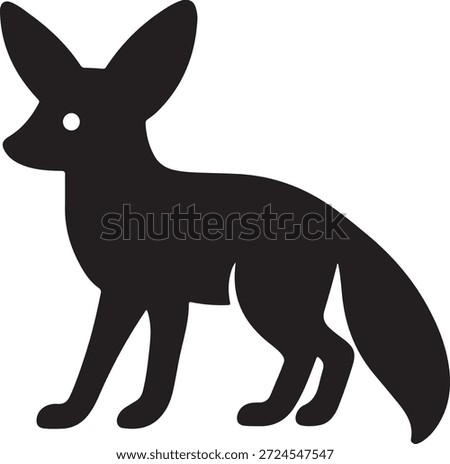  Fennec Fox Icon – Vector Illustration