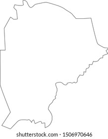 fentress County map in Tennessee state