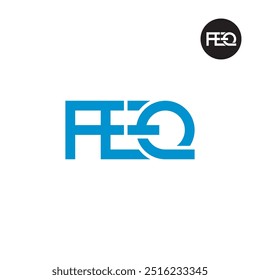 FEQ Logo Letter Monogram Design