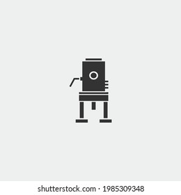 Fermentation vector icon illustration sign