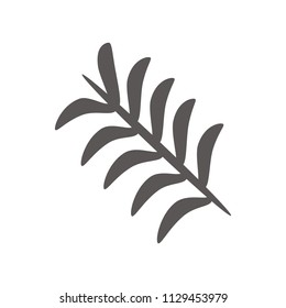 Fern icon symbol vector