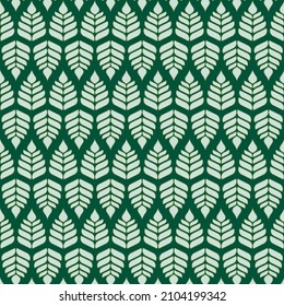 Fern leaf pattern. Texture pattern for fabric. Tiled vector background. 