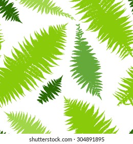 Fern seamless pattern