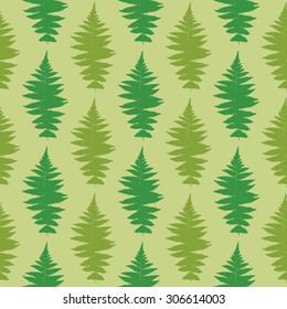 Fern seamless pattern