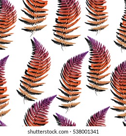 Fern seamless pattern