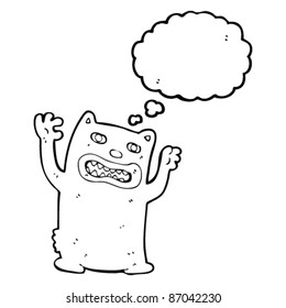 ferocious beast cartoon