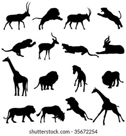 Collection Vector Dinosaurs Stock Vector (Royalty Free) 10887229 ...