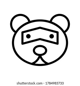 ferret icon or logo isolated sign symbol vector illustration - high quality black style vector icons
