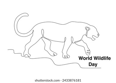 A ferret is walking and looking for food. World wildlife day