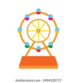 Ferris wheel or bianglala icon