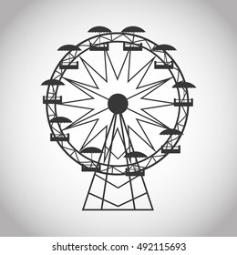 Ferris wheel of carnival design
