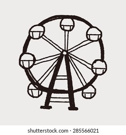 Ferris wheel doodle