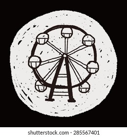 Ferris wheel doodle