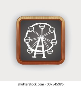 Ferris wheel doodle