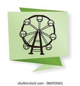 Ferris wheel doodle
