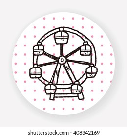 Ferris wheel doodle
