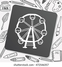 Ferris wheel doodle