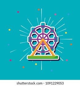 ferris wheel icon