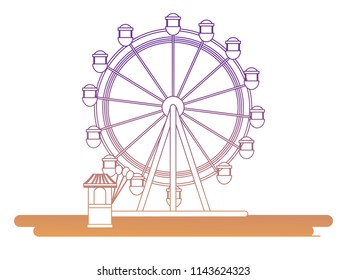 ferris wheel icon