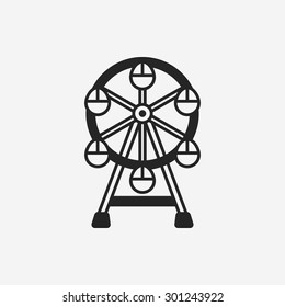 Ferris wheel icon
