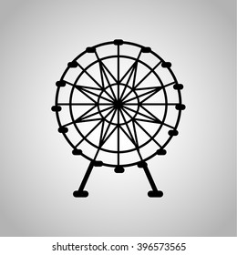Ferris wheel icon
